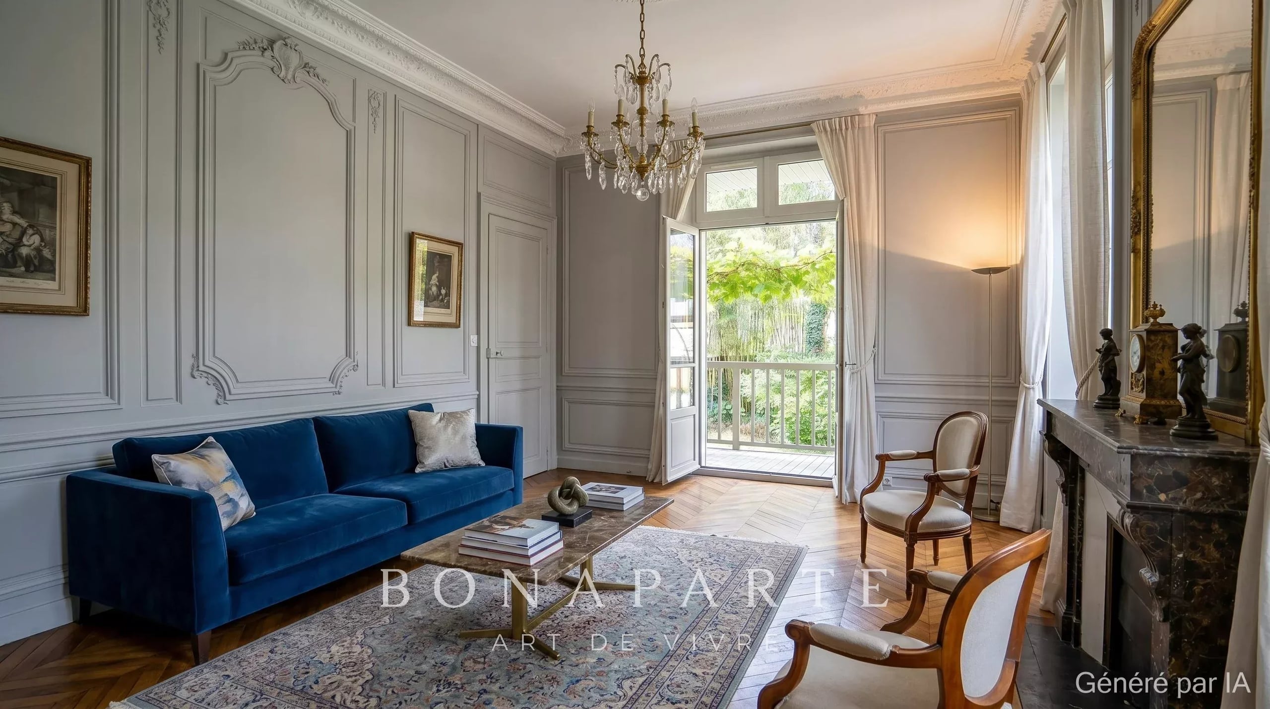 LES HALLES – 7-ROOM APARTMENT WITH GARDEN – 130.55 SQM